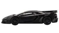 Limited Edition Lamborghini Aventador GT EVO 1/64 Diecast Model - Matt Black by True Scale Miniatures