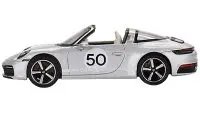 Limited Edition Porsche 911 Targa 4S Heritage Design 1/64 Diecast Model by True Scale