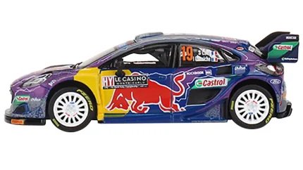 Limited Edition Ford Puma Rally1 #19 Diecast Model - 2022 Monte Carlo Winner by True Scale Miniatures