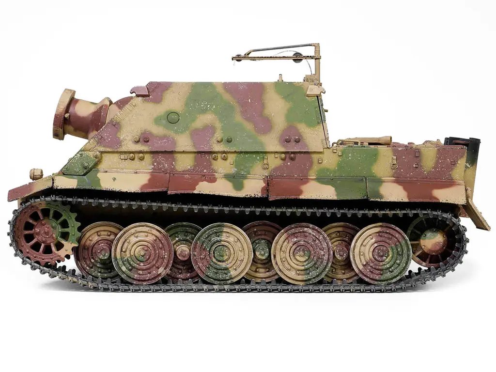 1/32 Diecast Sturmtiger Assault Gun Model – Metal Proud’s WWII German Sturmmorserwagen