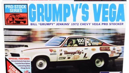 Build the 1972 Chevrolet Vega Pro Stock: Bill 'Grumpy' Jenkins' Legends Model Kit by MPC
