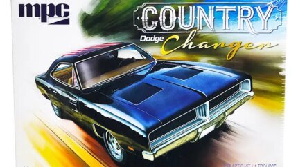 Skill 2 Model Kit 1969 Dodge Charger R/T "Country" 1/25 Scale Model by MPC