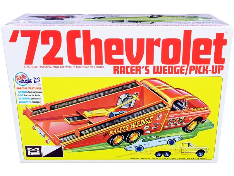 Build & Customize: 1972 Chevrolet Pickup Truck Racer’s Wedge 2-in-1 Model Kit by MPC