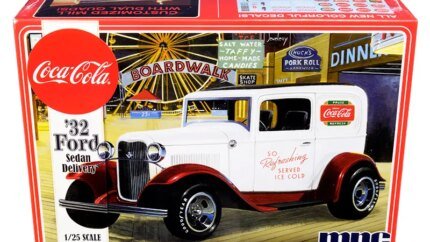 Build the Iconic 1932 Ford Sedan Delivery Coca-Cola Model Kit - 1/25 Scale by MPC