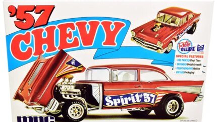 Build the Iconic 1957 Chevrolet Gasser: Skill 2 Model Kit by MPC - 1/25 Scale 'Spirit of 57