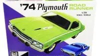Build Your Dream: 1974 Plymouth Road Runner 1/25 Scale Model Kit by MPC