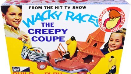 Skill 2 Snap Model Kit: Wacky Races Creepy Coupe with Gruesome Figurines - 1/25 Scale by MPC