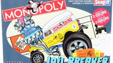 Skill 1 MPC Monopoly Jail Breaker Willys Panel Van 1/25 Scale Model Kit