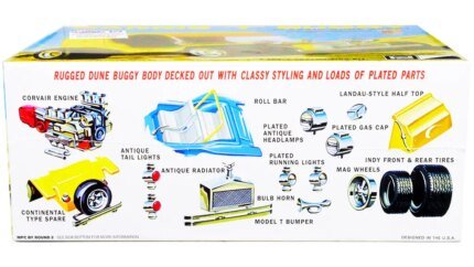 Skill 2 George Barris T Classic Dune Buggy 3-in-1 Model Kit 1/25 Scale by MPC