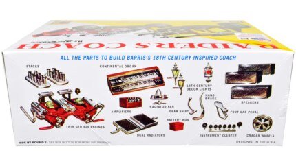 George Barris’ Super Wild Raiders’ Coach 1/25 Scale Model Kit by MPC – Skill 2 Collectible