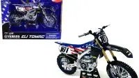 Yamaha YZ450F Eli Tomac Motocross of Nations 1/12 Model - American Flag Livery by New Ray