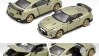 2022 Nissan GT-R R35 T-Spec RHD Millenium Jade 1/64 Diecast by Era Car