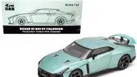 Exclusive Nissan GT-R50 Italdesign Pink Greenish 1/64 Diecast Model by Era Car