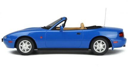 Rare 1990 Mazda Miata MX-5 Mariner Blue 1/18 Model by Otto Mobile - Limited Edition Collectible