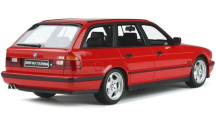 Limited Edition 1994 BMW M5 E34 Touring Mugello Red 1/18 Model by Otto Mobile