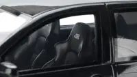 Limited Edition 1/18 2003 Volkswagen Golf IV R32 Black Magic Nacre Model by Otto Mobile