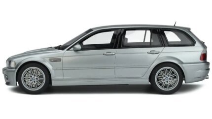 Limited Edition 1/18 BMW M3 E46 Touring Concept Model Car - Chrome Shadow Metallic by Otto Mobile