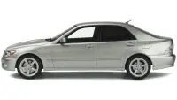 1998 Lexus IS 200 RHD Millennium Silver 1/18 Model Car - Limited Edition by Otto Mobile