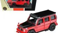 Mercedes AMG G63 Liberty Walk 1/64 Diecast Model - Red & Black by Paragon