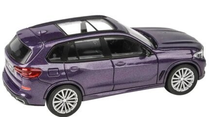 2018 BMW X5 Daytona Violet Metallic 1/64 Diecast Model with Sunroof by Paragon Models