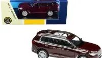 BMW X7 Ametrine Red Metallic 1/64 Diecast Model Car by Paragon - Premium Collectible