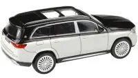 2020 Mercedes-Maybach GLS 600 1/64 Diecast Model Car White Metallic & Black by Paragon