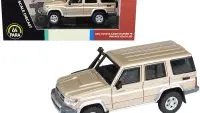 2014 Toyota Land Cruiser 76 Vintage Gold Metallic 1/64 Diecast Model by Paragon