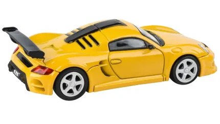 2012 RUF CTR3 Clubsport Blossom Yellow 1/64 Diecast Model Car by Paragon Models - Limited Edition Collectible