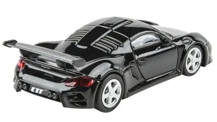 2012 RUF CTR3 Clubsport Black 1/64 Diecast Model Car by Paragon Models - Limited Edition Collectible