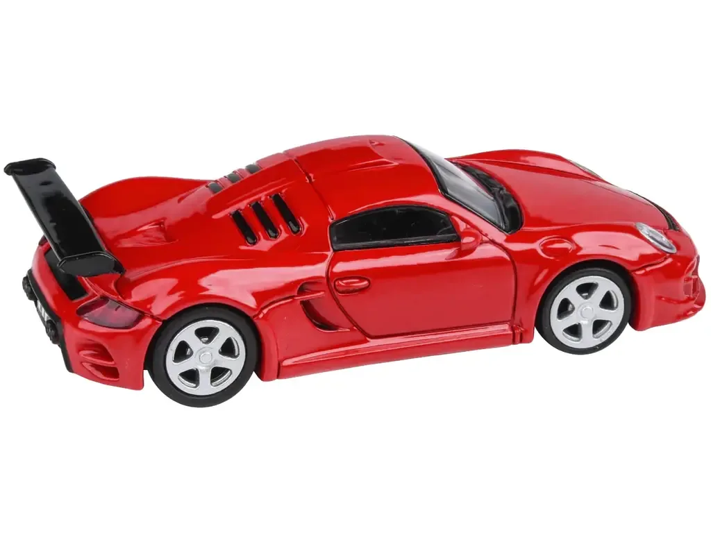 2012 RUF CTR3 Clubsport Guards Red 1/64 Diecast Model Car by Paragon Models – Authentic Craftsmanship, Diecast Metal, Real Rubber Tires, Officially Licensed