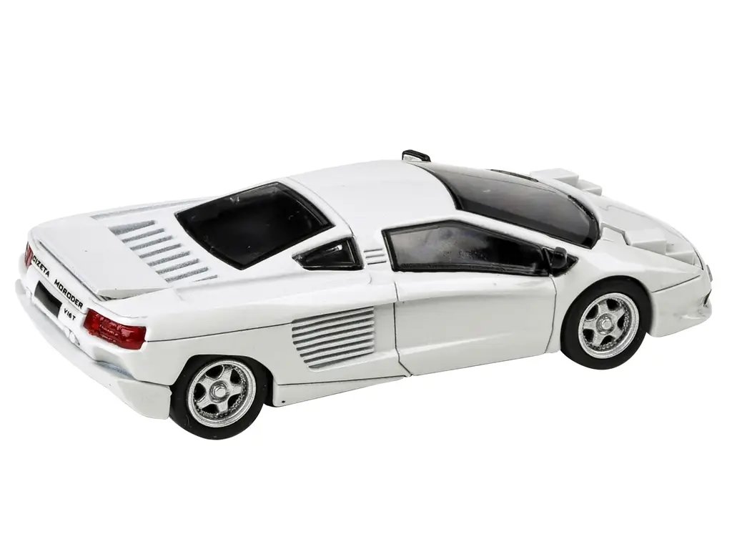 1991 Cizeta V16T Pearlescent White 1/64 Diecast Model by Paragon Models