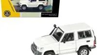 2014 Toyota Land Cruiser 71 SWB French Vanilla White 1/64 Diecast by Paragon Models