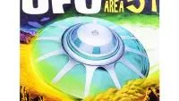 Area 51 UFO Model Kit with Aliens & Guard - 1/48 Scale by Polar Lights