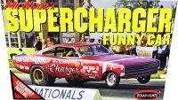 Skill 2 Model Kit 1969 Dodge Charger Funny Car "Mr. Norm's Supercharger" "Legends of the Quarter Mile" 1/25 Scale Model by Polar Lights