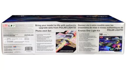 Build the Iconic Klingon Kronos One: 1/350 Scale Model Kit from Star Trek VI by Polar Lights