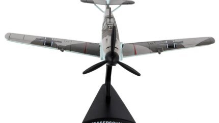 Messerschmitt Bf-109 'Black 1' Adolf Galland 1/87 Diecast Model - German Luftwaffe Collectible