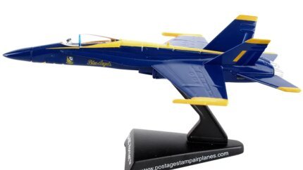 Buy McDonnell Douglas F/A-18C Hornet Blue Angels 1/150 Diecast Model - US Navy Collectible