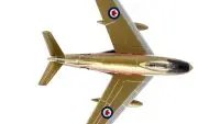 Golden Hawks Canadair Sabre 1/110 Diecast Model - RCAF Collectible by Postage Stamp