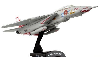 Grumman F-14 Tomcat VF-111 Sundowners 'Miss Molly' 1/160 Diecast Model by Postage Stamp