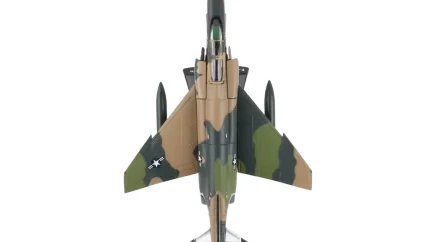 McDonnell Douglas F-4 Phantom II USAF Diecast Model - Southeast Asia Camouflage 1/155