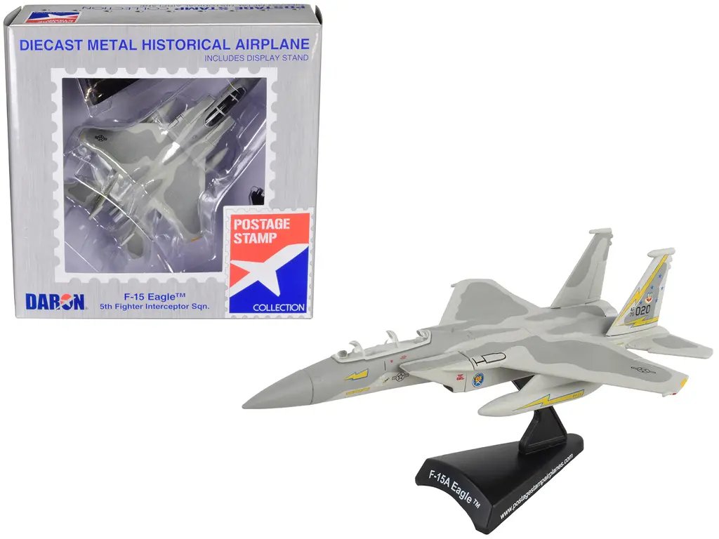 McDonnell Douglas F-15 Eagle 1/150 Diecast Model - 5th Fighter Interceptor Squadron USAF 3 McDonnell Douglas F-15 Eagle 1/150 Diecast Model - 5th Fighter Interceptor Squadron USAF - Image 3