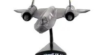 Lockheed YF-12 SR-71 Blackbird NASA USAF 1/200 Diecast Model by Postage Stamp