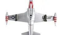 Lockheed F-80 Shooting Star 'Evil Eye Fleagle' 1/96 Diecast Model by Postage Stamp