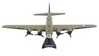 Authentic 1/155 Diecast Boeing B-17F 'Memphis Belle' Model Airplane - WWII Collectible