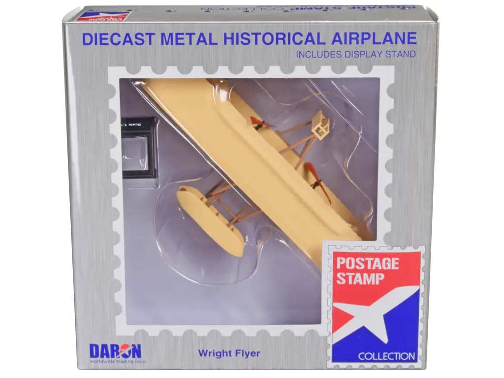 Buy Wright Flyer 1/72 Diecast Model: Iconic First Heavier-Than-Air Aircraft by Postage Stamp
