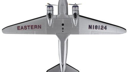 Douglas DC-3 Eastern Airlines 1/144 Diecast Model Airplane by Postage Stamp - Collectible Aviation Gem