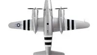 Martin B-26 Marauder 'Perkatory II' Diecast Model - 1/107 Scale by Postage Stamp