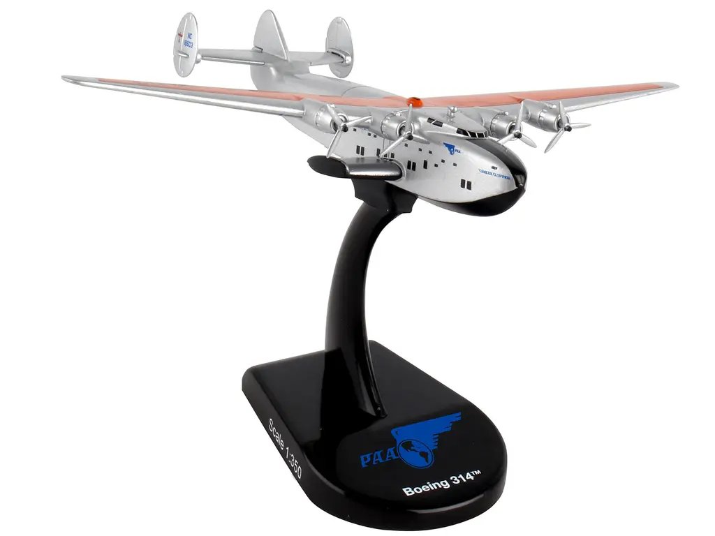 Buy Boeing 314 Clipper ‘Yankee Clipper’ 1/350 Diecast Model by Postage Stamp – Pan Am Airways Collectible
