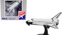 NASA Space Shuttle Endeavour 1/300 Diecast Model - Collectible by Postage Stamp