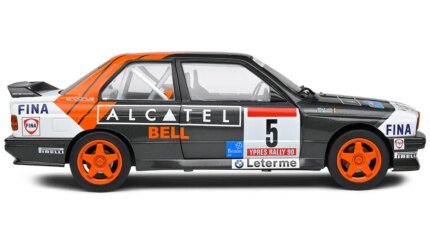 BMW E30 M3 Gr.A #5 Ypres 1990 Rally Diecast Model 1/18 by Solido